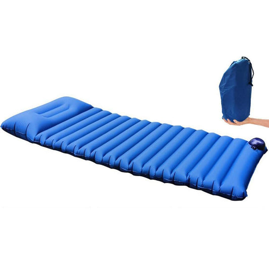 TAONMEISU Inflatable Camping Sleeping Pads Inflatable Sleeping Pad Mats for Adults Self Inflating Backpacking Sleeping Mat 1 Person Car Camping Mattress with Pillow & Storage Bag for Hiking Typical