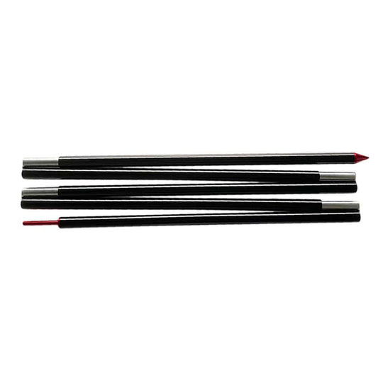 Tarp Poles Support Rod Double Roof Tarpaulins Support, Replacement Tent Pole Camping, Hiking, Backpacking Canopy Build Poles