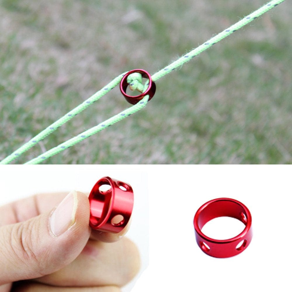 Tent Cord Fixing Circle Ring Stopper Outdoors Portable Buckle Camping Accessory