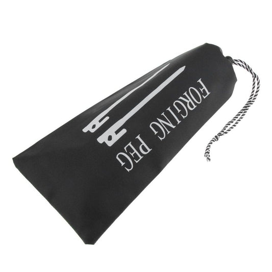 Tent Stakes Bag Outdoor Camping Tent Pegs Nails Drawst Storage Case 40Cm