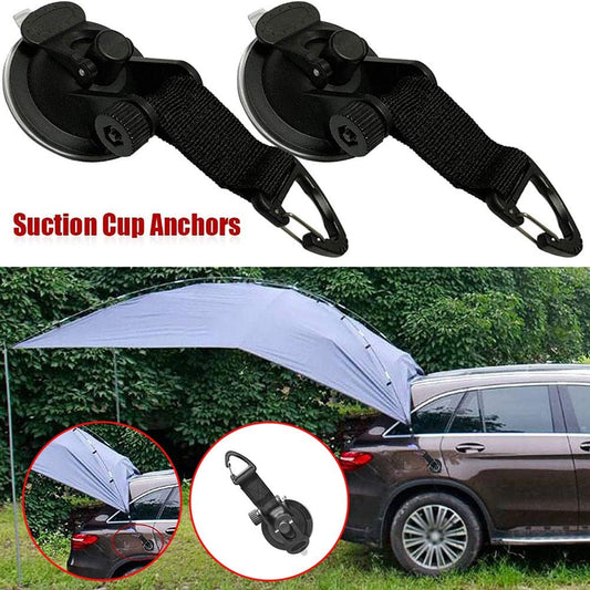 TRIHIY Car Tent Suction Cup Hook,With Securing Camping, Outdoor