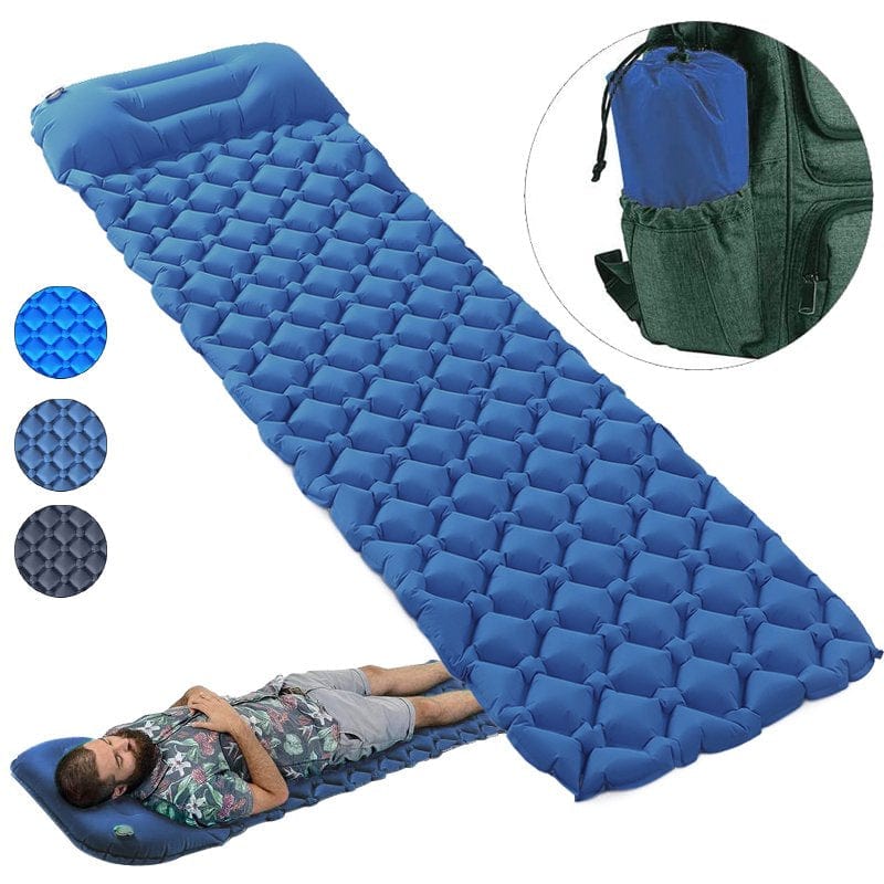 Ultralight Portable Inflatable Air Mattresses Waterproof Sleeping Pad for Outdoor Camping Hiking Traveling
