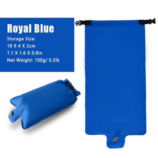 Ultralight Portable Inflatable Air Mattresses Waterproof Sleeping Pad Pillow Bed Cushion Inflatable Bag for Outdoor Camping Hiking Traveling