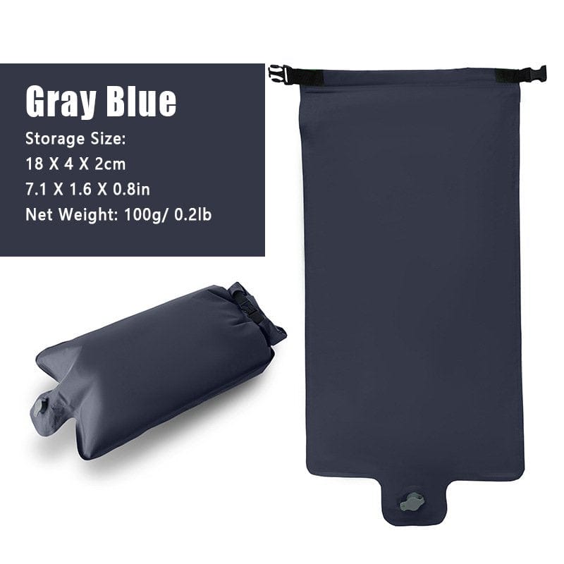 Ultralight Portable Inflatable Air Mattresses Waterproof Sleeping Pad Pillow Bed Cushion Inflatable Bag for Outdoor Camping Hiking Traveling