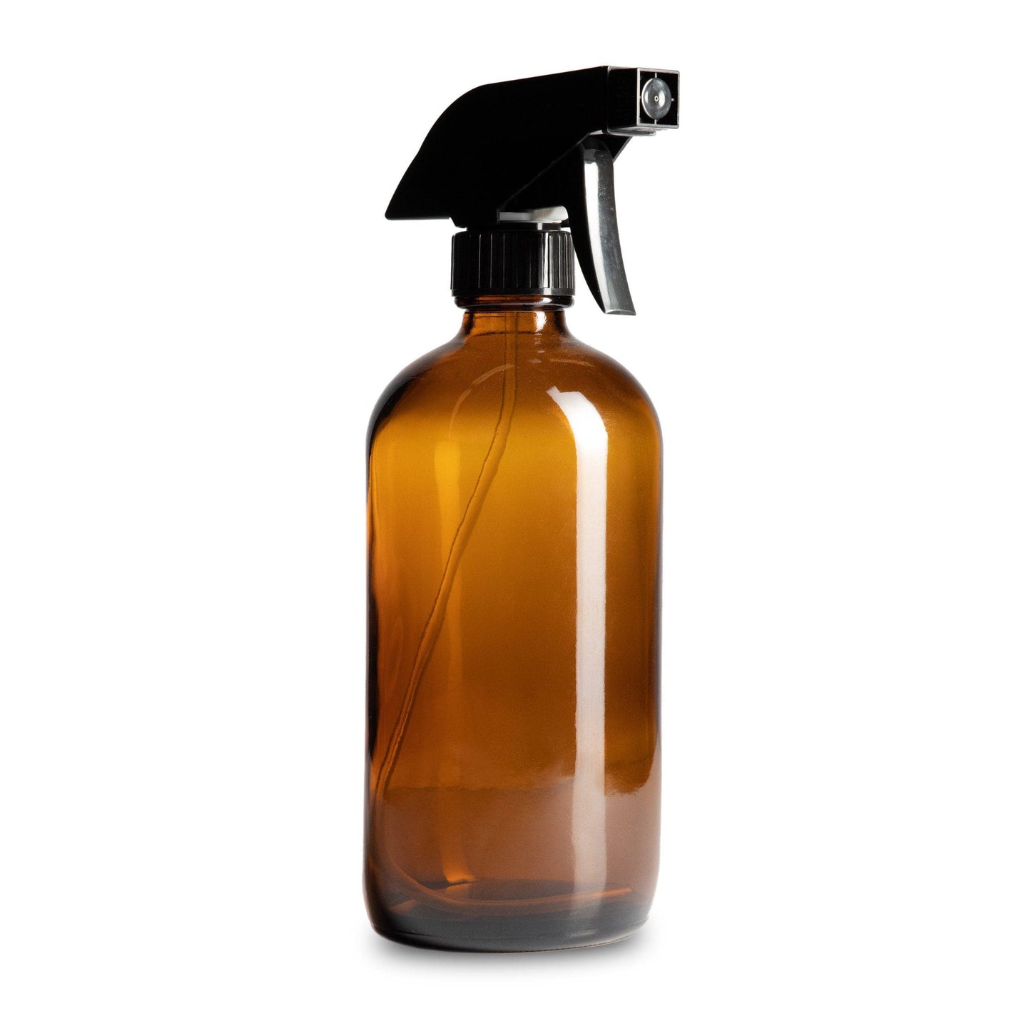 16 oz Amber Glass Bottle w/ Trigger Sprayer