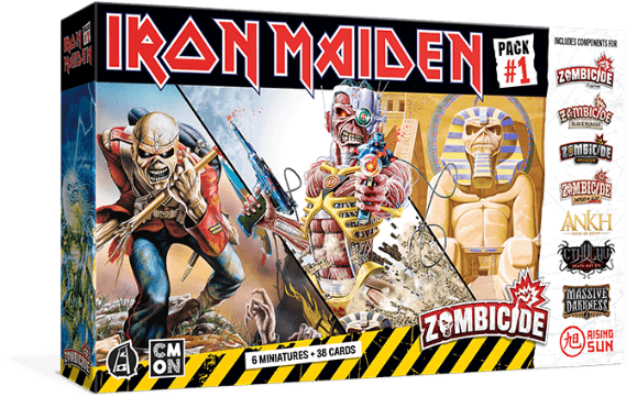 Zombicide (2nd Edition) - Iron Maiden Pack #1 Expansion